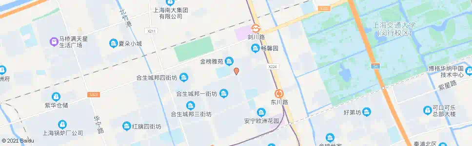 上海安宁路凤庆路_公交站地图_上海公交_妙搜公交查询2025