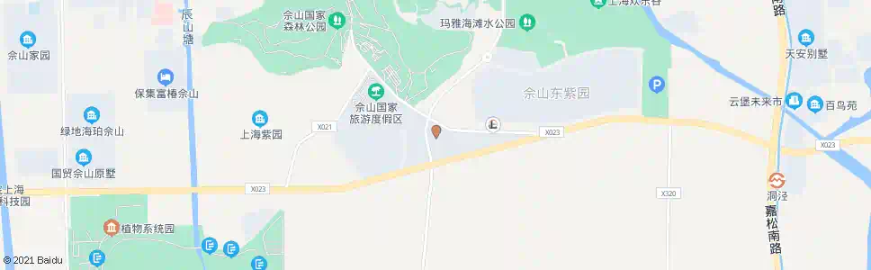 上海度假区管委会佘山镇_公交站地图_上海公交_妙搜公交查询2025