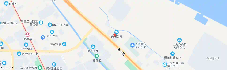 上海高翔路高东新路_公交站地图_上海公交_妙搜公交查询2025