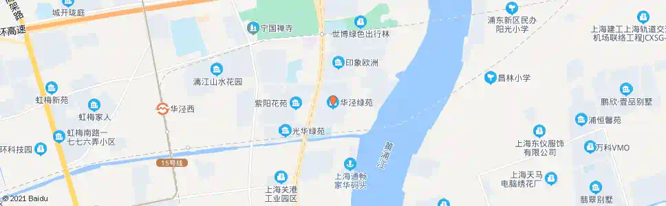 上海华济路龙吴路(华泾绿苑)_公交站地图_上海公交_妙搜公交查询2025