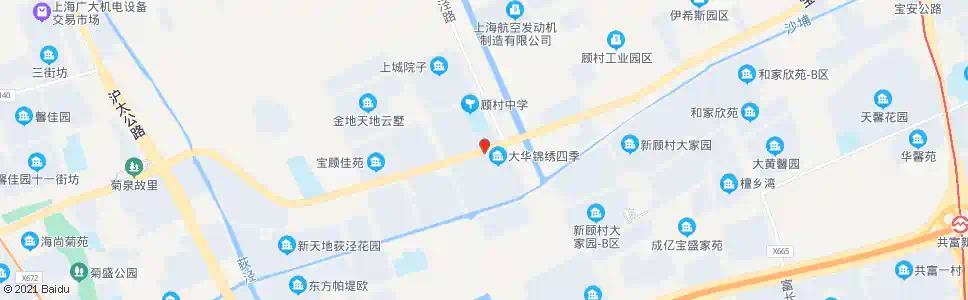 上海宝安公路潘泾路_公交站地图_上海公交_妙搜公交查询2025