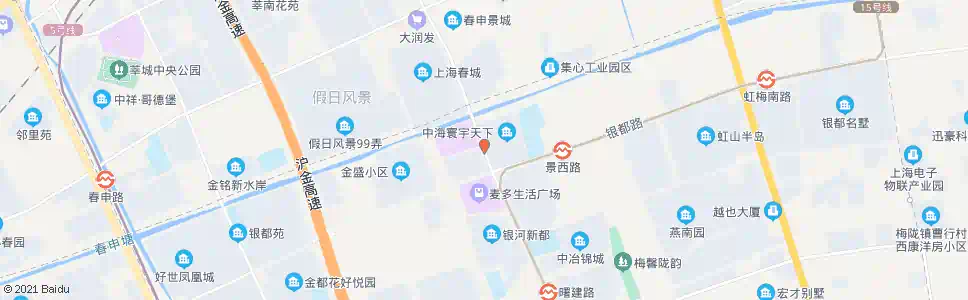 上海莲花南路银都路_公交站地图_上海公交_妙搜公交查询2025