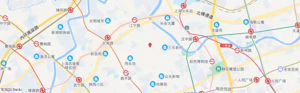上海海防路江宁路_公交站地图_上海公交_妙搜公交查询2025