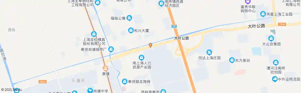 上海金港村_公交站地图_上海公交_妙搜公交查询2025