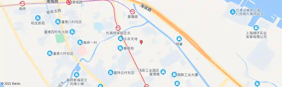 上海奥纳路富特西一路_公交站地图_上海公交_妙搜公交查询2025