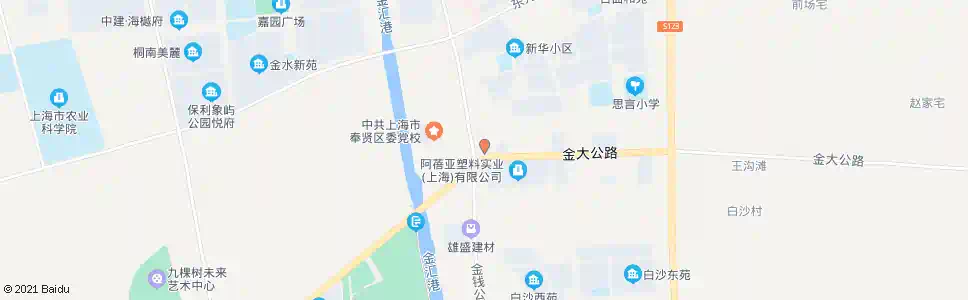 上海齐贤敬老院_公交站地图_上海公交_妙搜公交查询2025