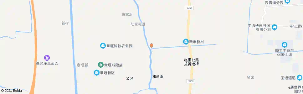 上海新丰村龚家宅_公交站地图_上海公交_妙搜公交查询2025