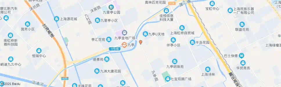 上海浦汇路沪亭路_公交站地图_上海公交_妙搜公交查询2025