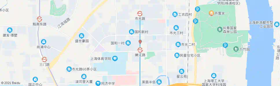 上海中原路国和路_公交站地图_上海公交_妙搜公交查询2025