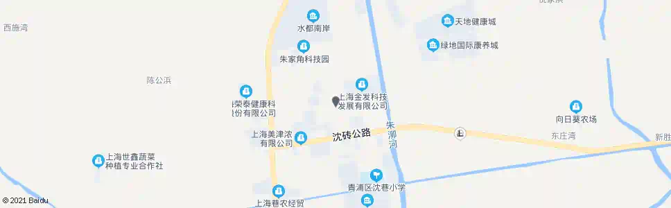上海康业路康园路_公交站地图_上海公交_妙搜公交查询2025