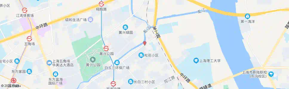 上海延吉东路松花江路_公交站地图_上海公交_妙搜公交查询2025