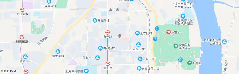 上海市光路包头路_公交站地图_上海公交_妙搜公交查询2025