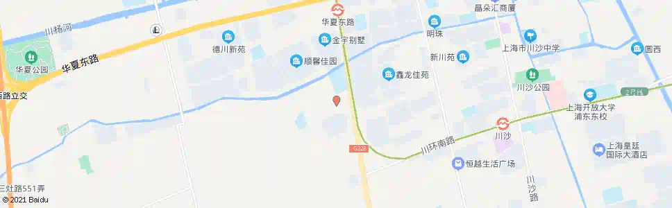 上海华夏三路城丰路_公交站地图_上海公交_妙搜公交查询2025