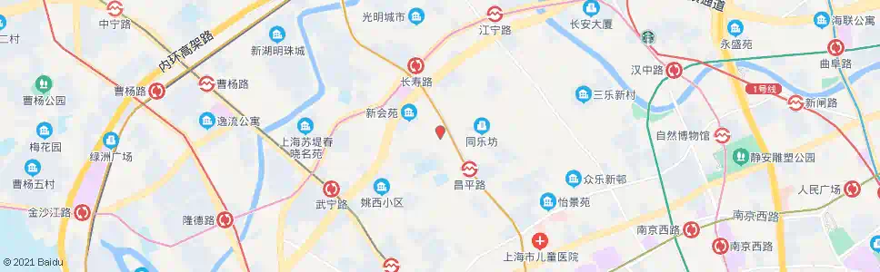 上海余姚路胶州路_公交站地图_上海公交_妙搜公交查询2025