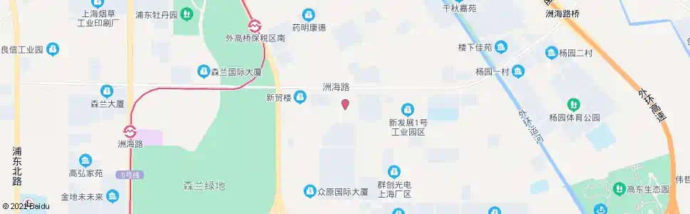 上海台中南路富特南路_公交站地图_上海公交_妙搜公交查询2025