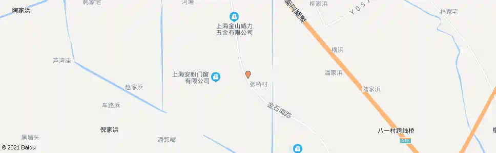 上海张桥路金石路_公交站地图_上海公交_妙搜公交查询2025