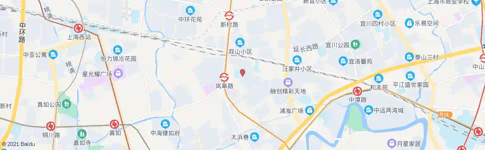 上海石泉路汉阴路(棉纺新村)_公交站地图_上海公交_妙搜公交查询2025