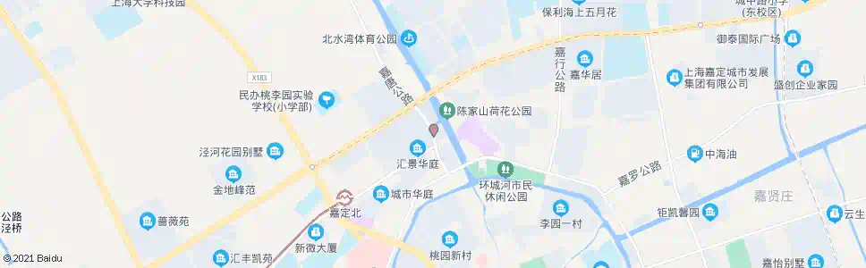 上海嘉唐公路平城路_公交站地图_上海公交_妙搜公交查询2025