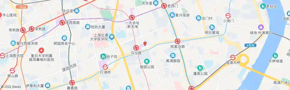 上海黄陂南路徐家汇路_公交站地图_上海公交_妙搜公交查询2025