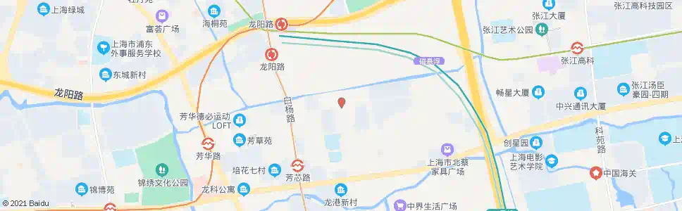 上海申波路芳华路_公交站地图_上海公交_妙搜公交查询2025