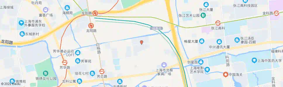 上海芳华路芳波路_公交站地图_上海公交_妙搜公交查询2025