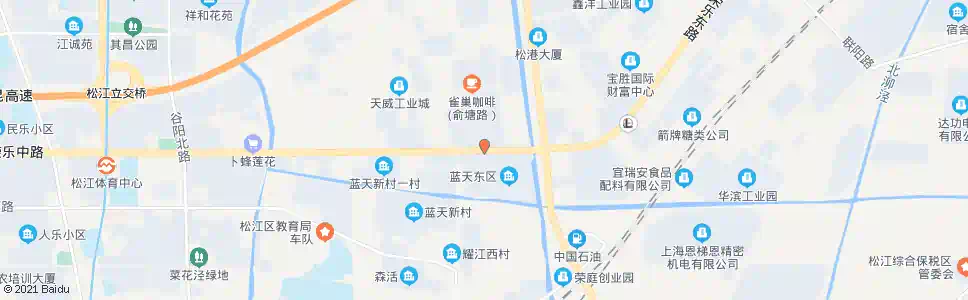上海荣乐路洞泾路_公交站地图_上海公交_妙搜公交查询2025