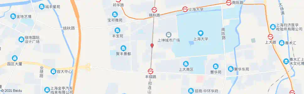 上海祁连新村_公交站地图_上海公交_妙搜公交查询2025
