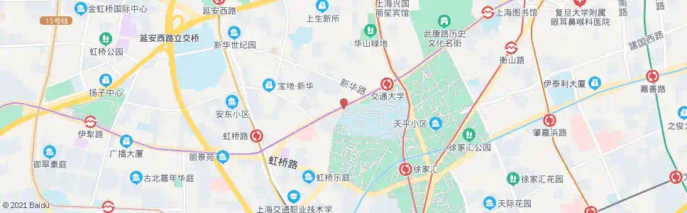 上海淮海西路番禺路_公交站地图_上海公交_妙搜公交查询2025