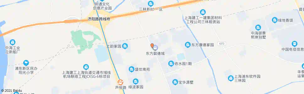 上海陈行路三鲁路(临时站)_公交站地图_上海公交_妙搜公交查询2025
