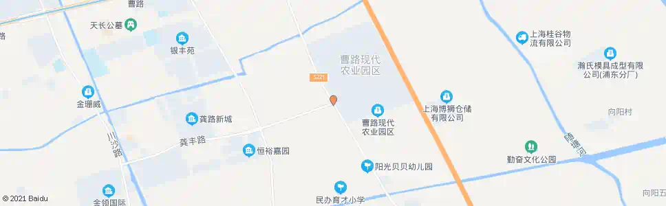 上海王家圈(东川公路龚丰路)_公交站地图_上海公交_妙搜公交查询2025