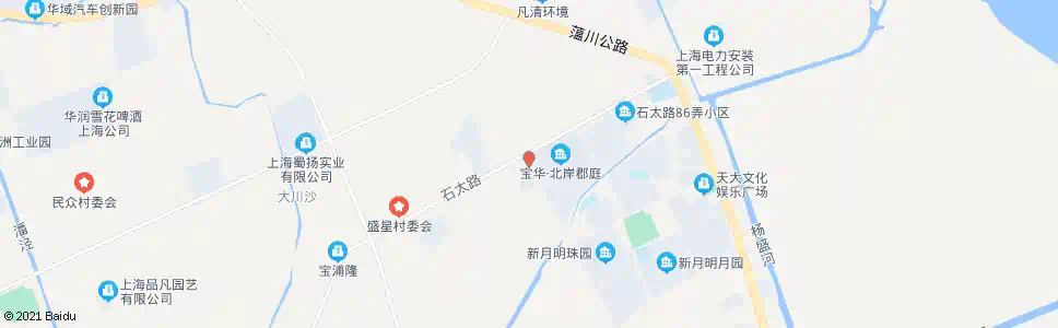 上海云林路石太路_公交站地图_上海公交_妙搜公交查询2025