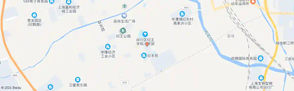 上海纪翟路纪梅路(银杏新村)_公交站地图_上海公交_妙搜公交查询2025