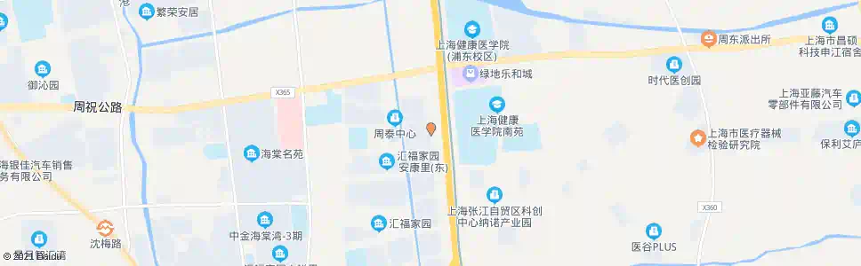 上海周秀路瑞建路_公交站地图_上海公交_妙搜公交查询2025