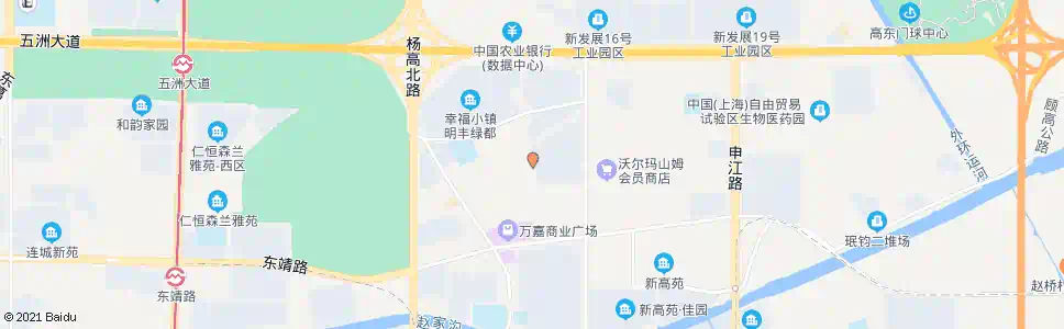 上海新行路万安街_公交站地图_上海公交_妙搜公交查询2025