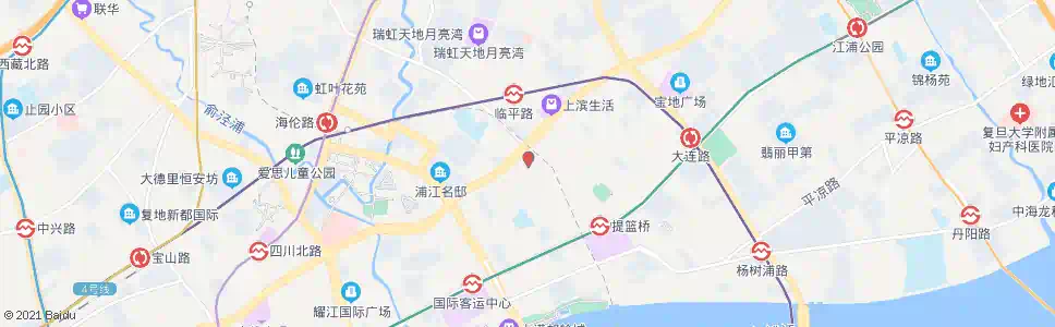 上海海门路周家嘴路_公交站地图_上海公交_妙搜公交查询2025