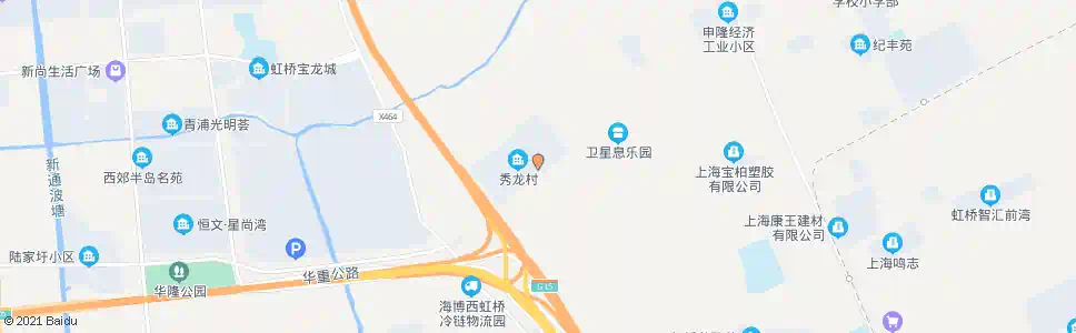 上海纪秀路秀龙小区_公交站地图_上海公交_妙搜公交查询2025