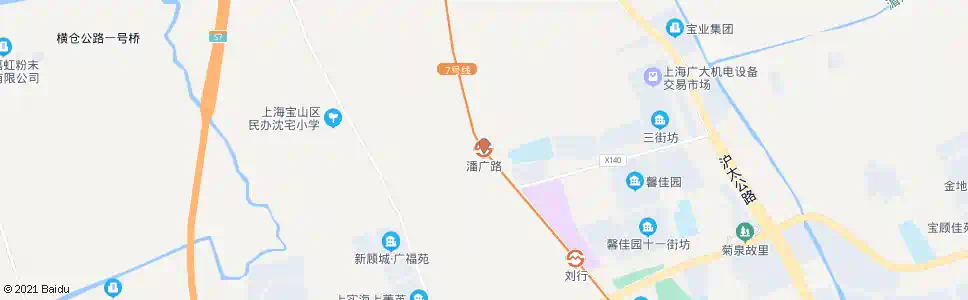 上海潘广路站_公交站地图_上海公交_妙搜公交查询2025