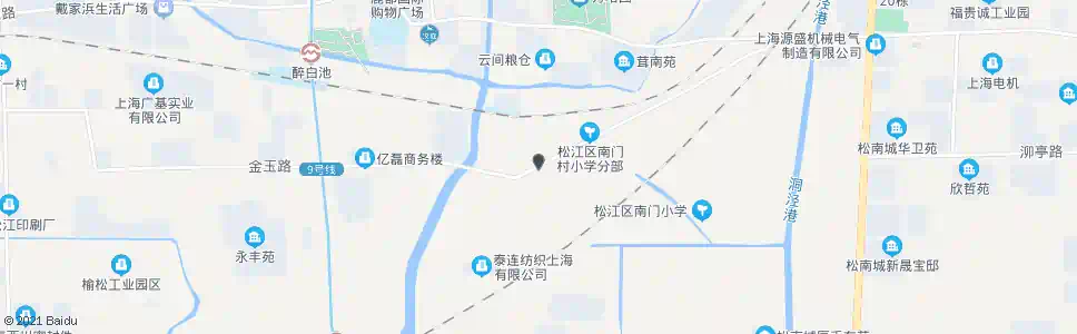 上海联络路松金公路_公交站地图_上海公交_妙搜公交查询2025