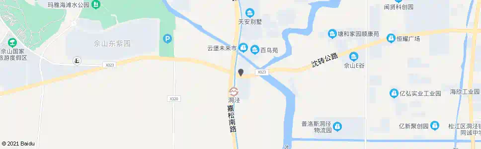 上海沈砖公路嘉松公路(招呼站)_公交站地图_上海公交_妙搜公交查询2025