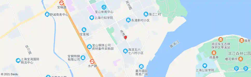 上海永清路水产路_公交站地图_上海公交_妙搜公交查询2025