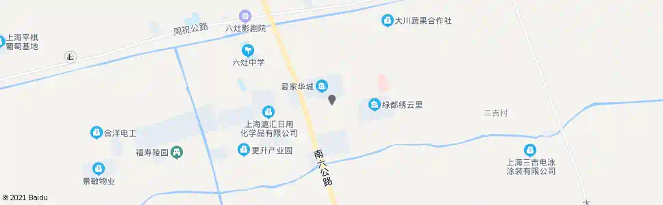 上海六灶_公交站地图_上海公交_妙搜公交查询2025