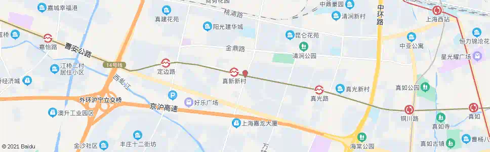 上海铜川路祁连山南路_公交站地图_上海公交_妙搜公交查询2025