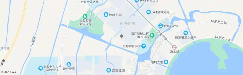 上海夏栎路夏涟河桥(宜浩欧景)_公交站地图_上海公交_妙搜公交查询2025