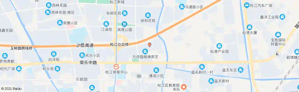 上海荣乐路谷阳北路(方舟园)_公交站地图_上海公交_妙搜公交查询2025