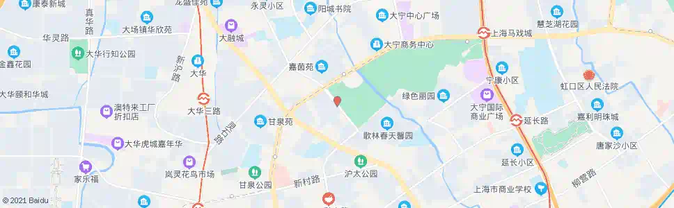 上海运城路宜川路_公交站地图_上海公交_妙搜公交查询2025