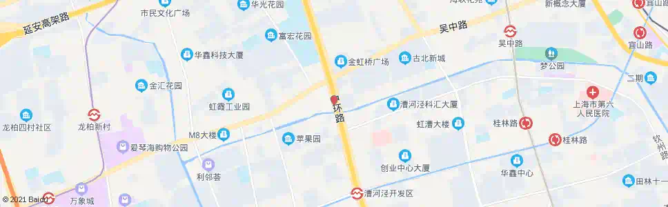 上海虹许路_公交站地图_上海公交_妙搜公交查询2025