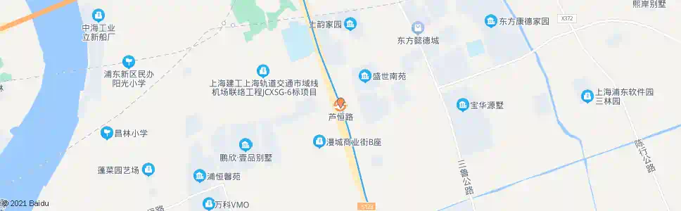 上海芦恒路地铁站_公交站地图_上海公交_妙搜公交查询2025