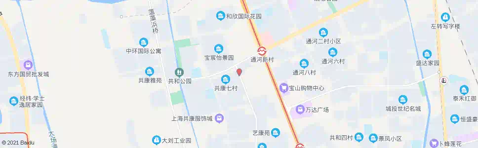 上海三泉路长江西路_公交站地图_上海公交_妙搜公交查询2025