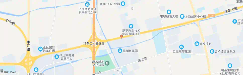 上海龙东大道龙新路_公交站地图_上海公交_妙搜公交查询2025