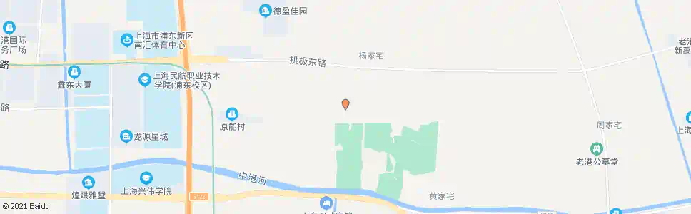 上海长江路长东路_公交站地图_上海公交_妙搜公交查询2025